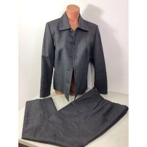 Pendleton Wool Pant Suit 2 Piece Womens 10